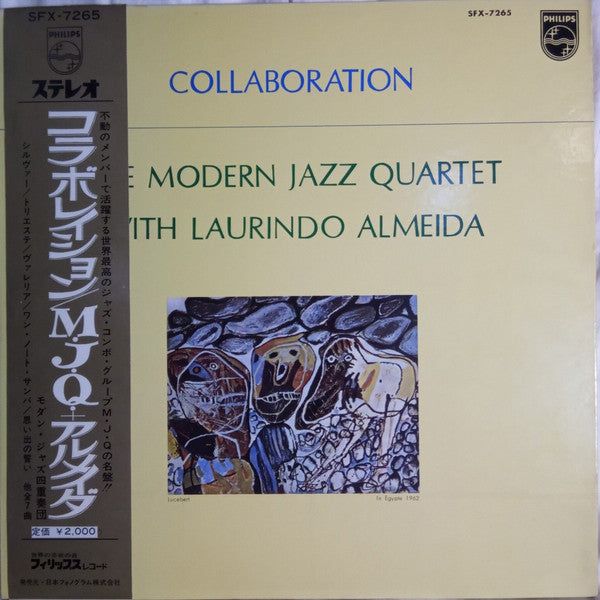 The Modern Jazz Quartet With Laurindo Almeida : Collaboration (LP, Album, Gat)