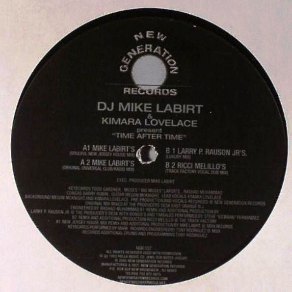 Mike LaBirt & Kimara Lovelace : Time After Time (12")