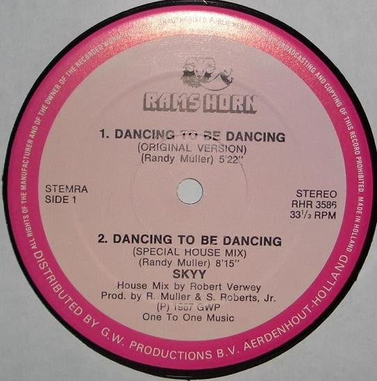 Skyy : Dancing To Be Dancing / Show Me The Way (12")