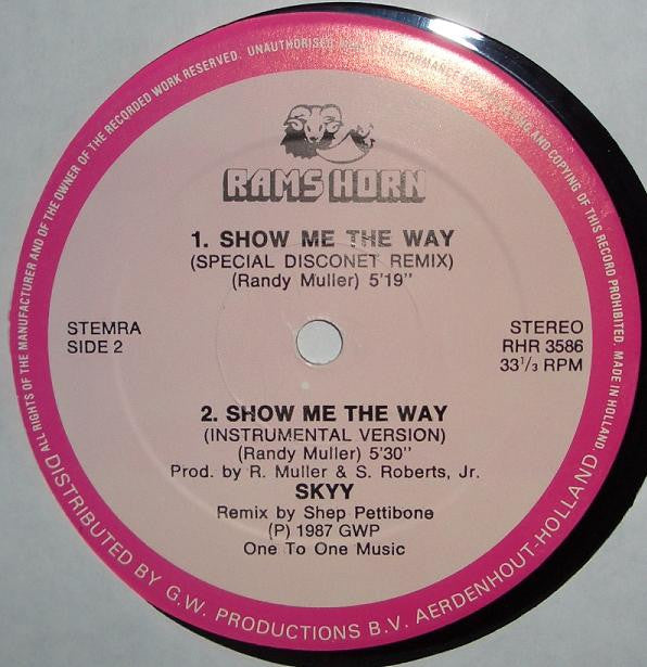 Skyy : Dancing To Be Dancing / Show Me The Way (12")