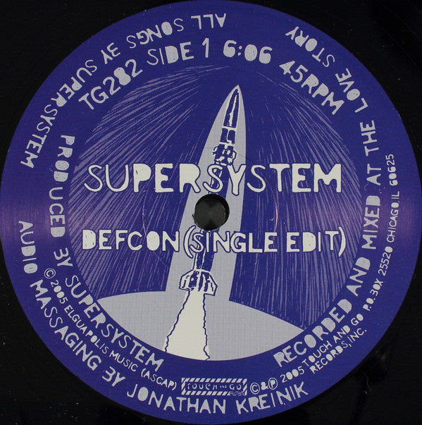 Supersystem : Born Into The World / Defcon (12")
