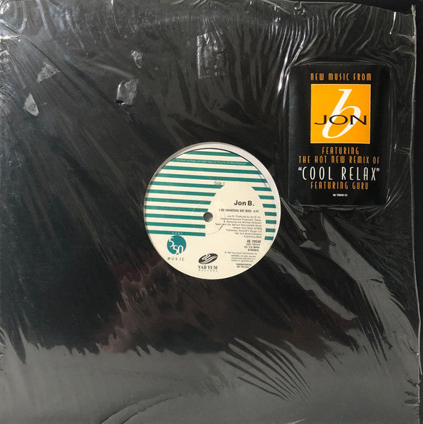 Jon B : I Do (Watcha Say Boo) (12", Promo)