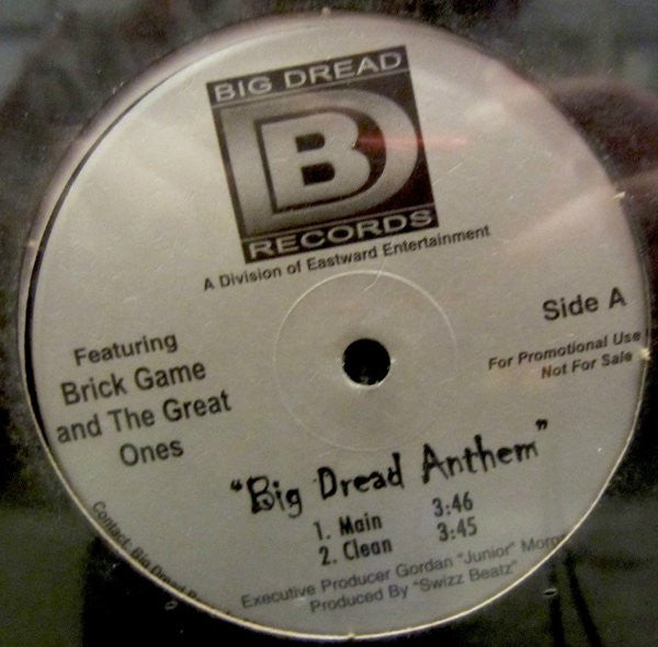 Brick Game And The Great Ones : Big Dread Anthem (12")