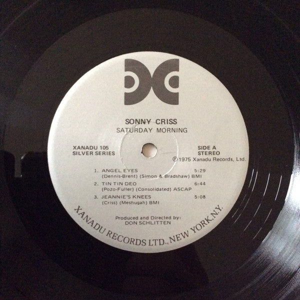 Sonny Criss : Saturday Morning (LP, Album)