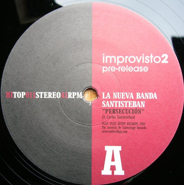 La Nueva Banda Santisteban / Candeias : Improvisto 2 Pre-Release (12")