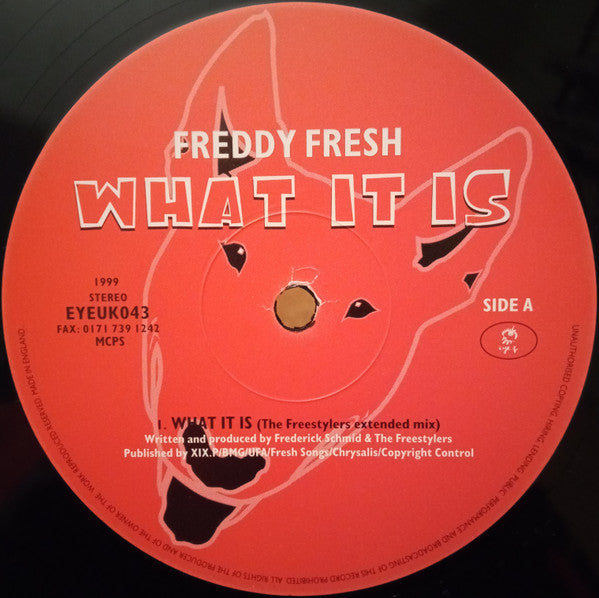 Freddy Fresh : What It Is (12")