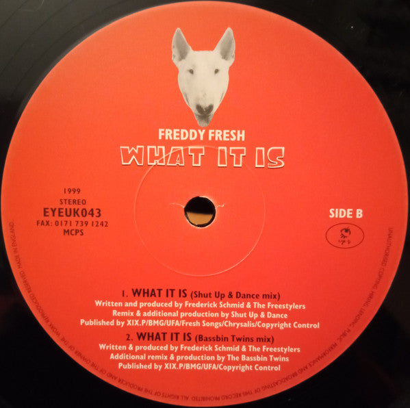Freddy Fresh : What It Is (12")
