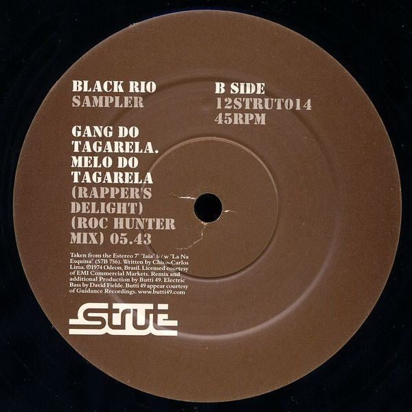 Various : Black Rio Sampler EP (12", EP)