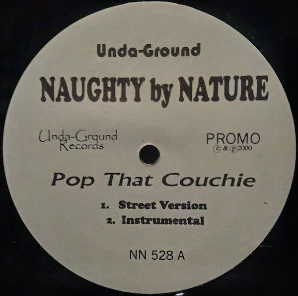 Naughty By Nature : Pop That Couchie  (12", Promo)