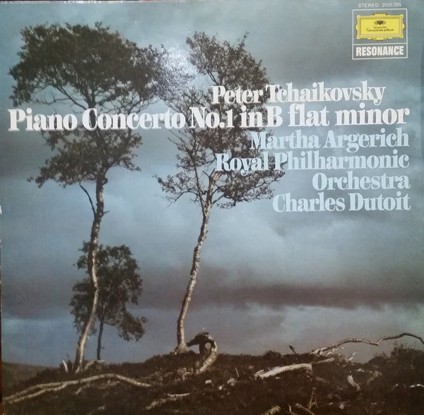 Pyotr Ilyich Tchaikovsky — Martha Argerich · Charles Dutoit - The Royal Philharmonic Orchestra : Piano Concerto No. 1 In B Minor For Piano And Orchestra,Op. 23 (LP, Ste)