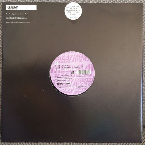 R.M.D. vs. C + C Music Factory Feat. Freedom Williams : Sweat The Remix 1 (12")