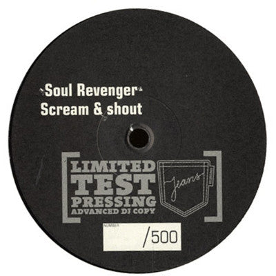 Soul Revenger : Scream & Shout (12", Ltd, TP)