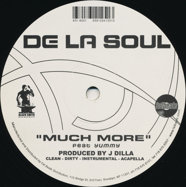 De La Soul : Much More / Shoomp (12", RE)