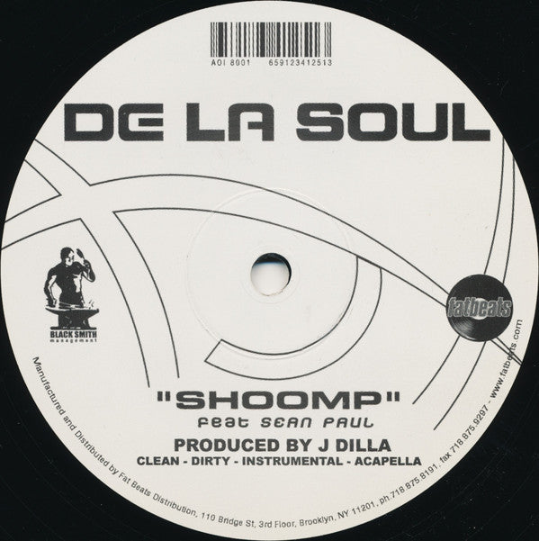 De La Soul : Much More / Shoomp (12", RE)