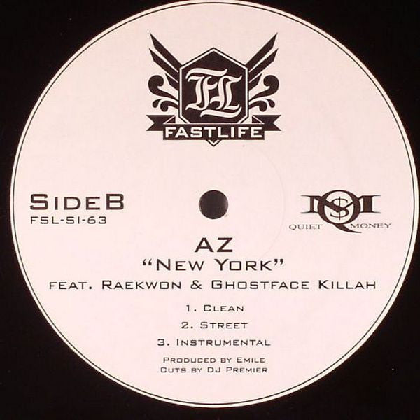 AZ : Still Alive / New York (12")