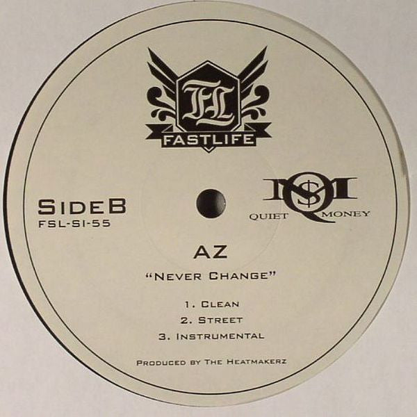 AZ : AZ's Chillin / Never Change (12")
