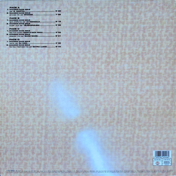Autour De Lucie : Chanson Sans Issue Remixé Par (2x12")