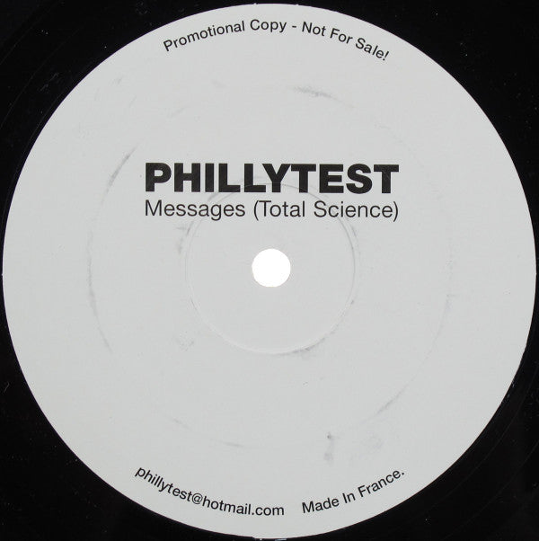 Critical Point : Messages (Total Science Remix) (12", Promo, Unofficial)