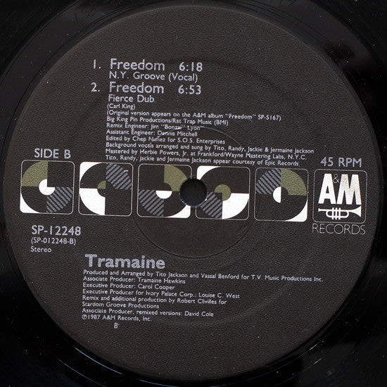 Tramaine : Freedom (12")