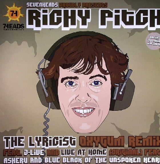 Richy Pitch : The Lyricist (Oxygum Remix) (12", Ltd)