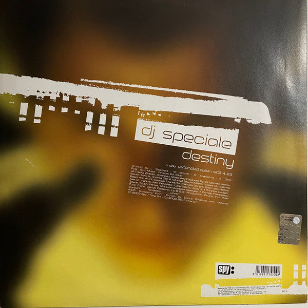 DJ Speciale : Destiny  (12", Etch)
