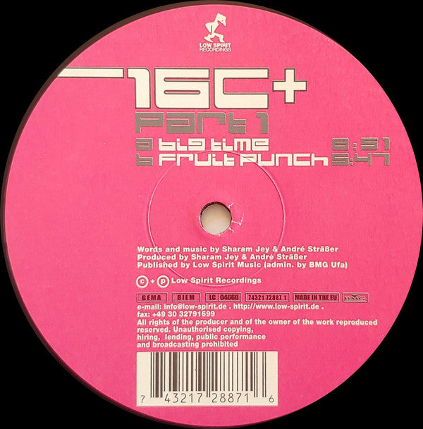 16C+ : Part 1 (12")