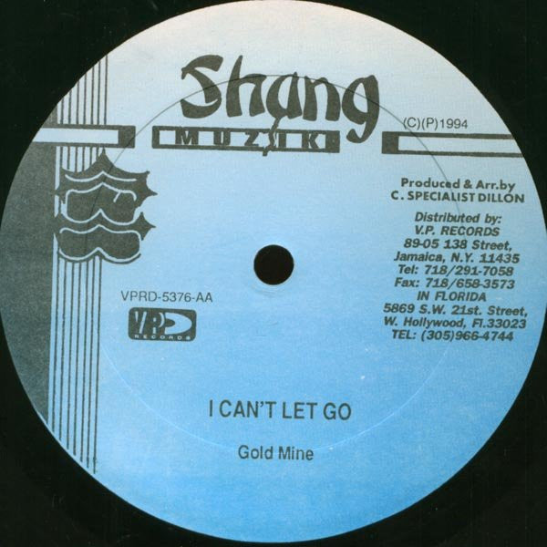 Bounty Killer & U.U. Madoo / Gold Mine : Teenager In Love / I Can't Let Go (12")