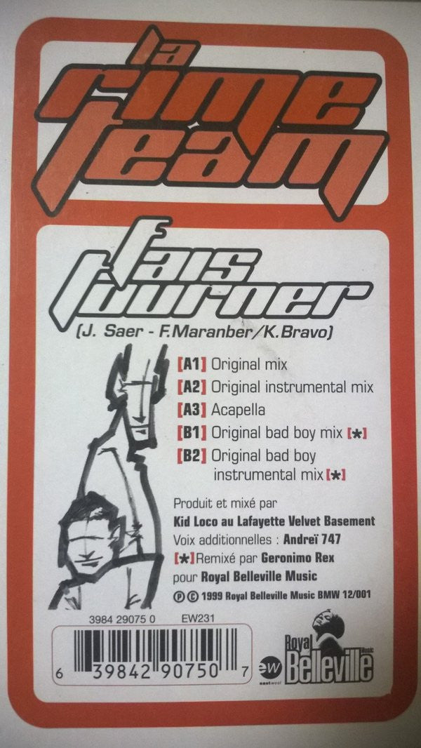 La Rime Team : Fais Tourner (12")