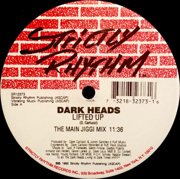 Dark Heads : Lifted Up (12")