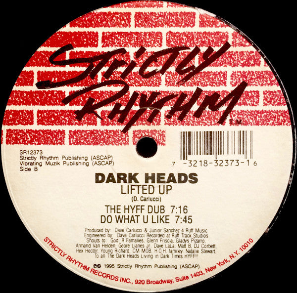Dark Heads : Lifted Up (12")