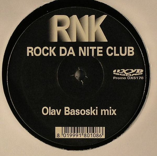 RNK : Rock Da Nite Club (12", Promo)