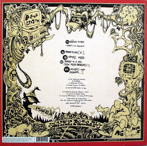 Eboman : Bounce To Diss E.P. (12", EP)