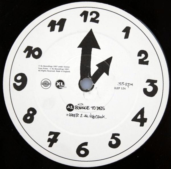 Eboman : Bounce To Diss E.P. (12", EP)