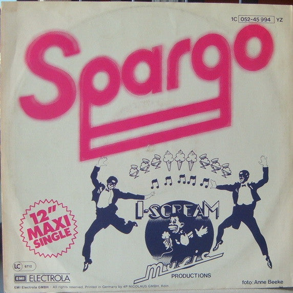 Spargo : You And Me (12", Maxi)