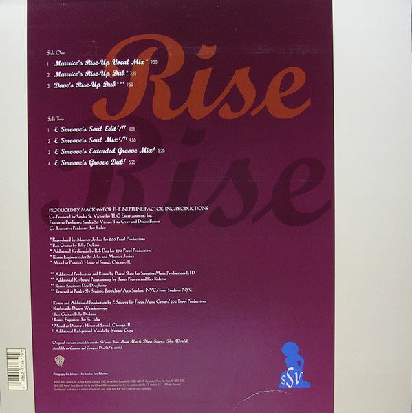 Sandra St. Victor : Rise (12")