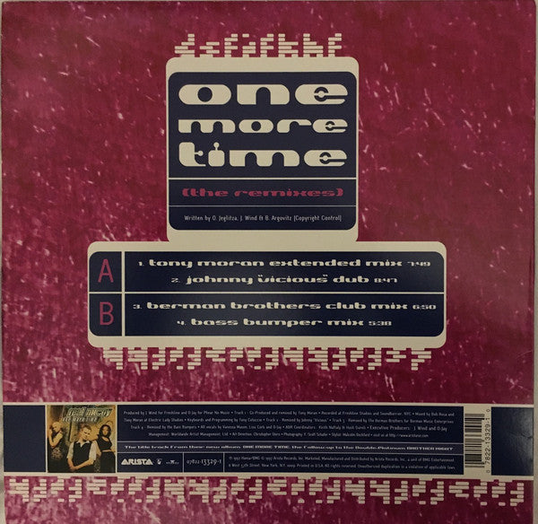 Real McCoy : One More Time (The Remixes) (12")