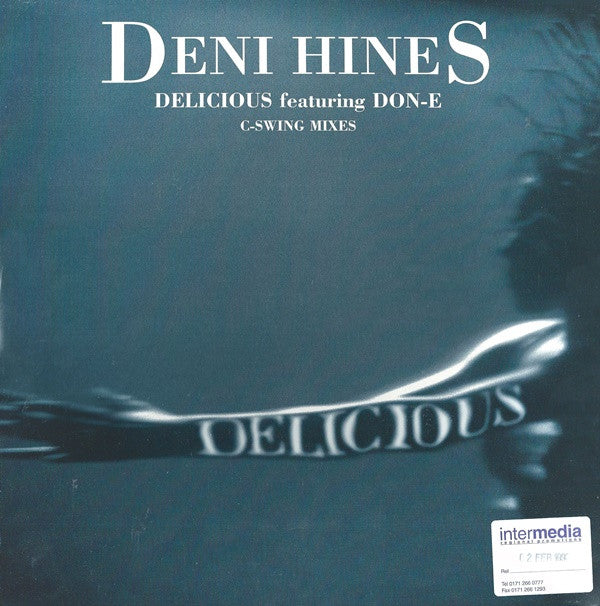 Deni Hines Featuring DON-E : Delicious (C-Swing Mixes) (12", Promo)