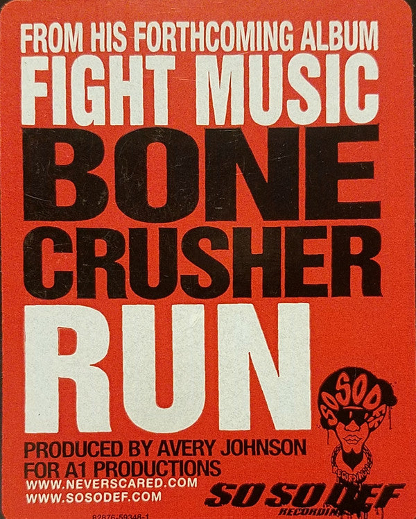 Bone Crusher (2) : Run (12", Promo)
