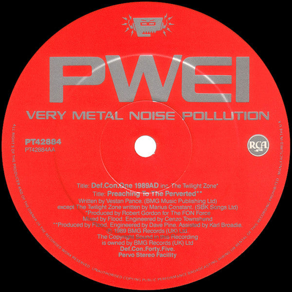 Pop Will Eat Itself : Very Metal Noise Pollution (12", EP)