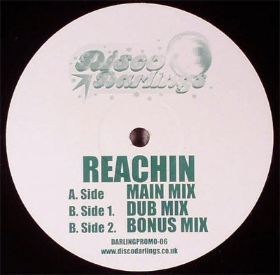Disco Darlings : Reachin (12", Promo)