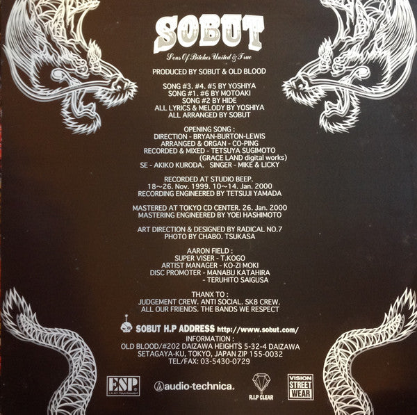Sobut : Punk This Town -Generation XX- (12")