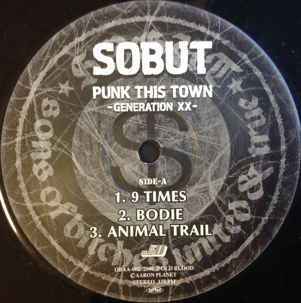 Sobut : Punk This Town -Generation XX- (12")