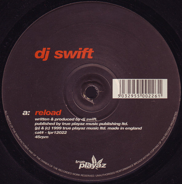 Mampi Swift : Reload / Space (12")