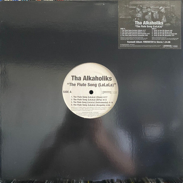 Tha Alkaholiks : The Flute Song (LaLaLa) (12", Promo)