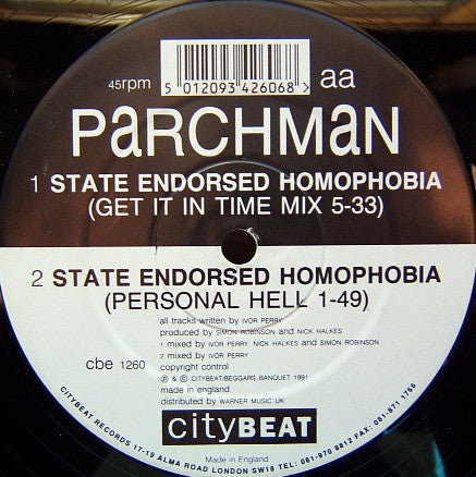 Parchman : Voice (12")