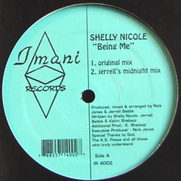 Shelly Nicole : Being Me (12")