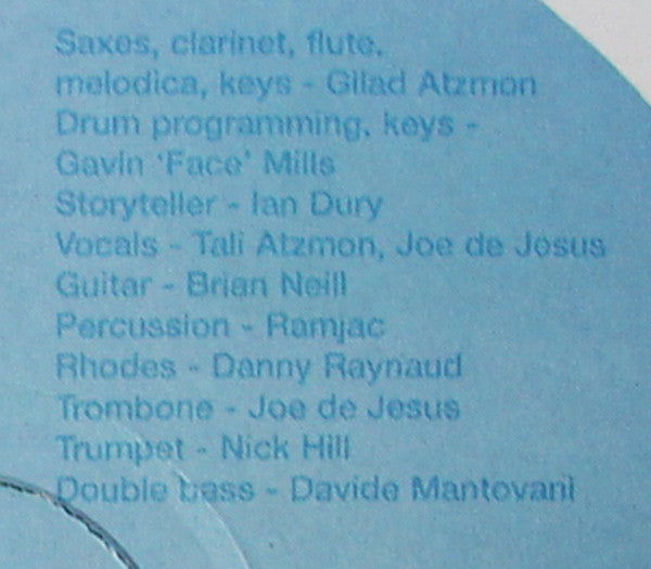 Gilad Atzmon & DJ Face : Juizz Music (12")