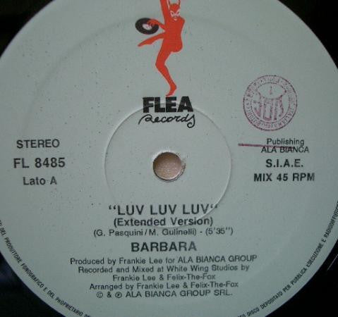 Barbara : Luv Luv Luv (12")
