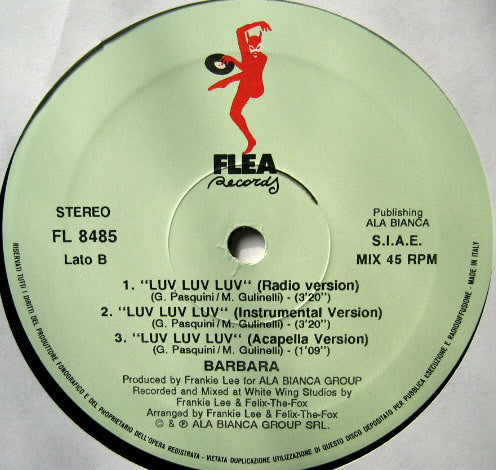 Barbara : Luv Luv Luv (12")