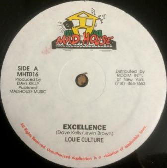 Louie Culture : Excellence (12")